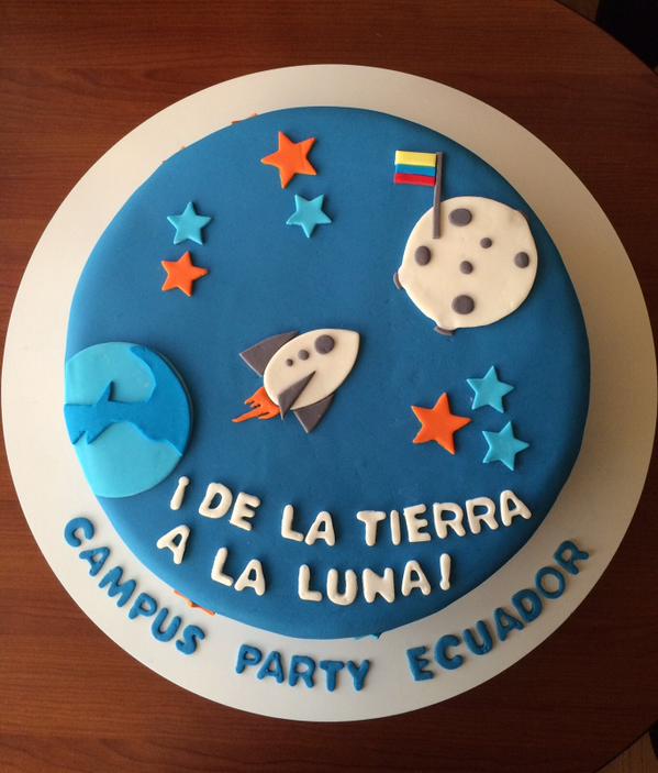 Tarta Campus Party Ecuador